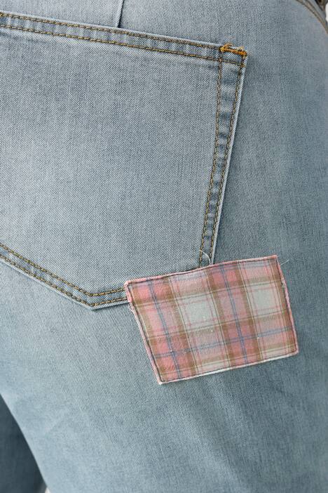 Mom-Jeans, destroyed, Patches, 5-Pocket