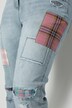 Mom-Jeans, destroyed, Patches, 5-Pocket