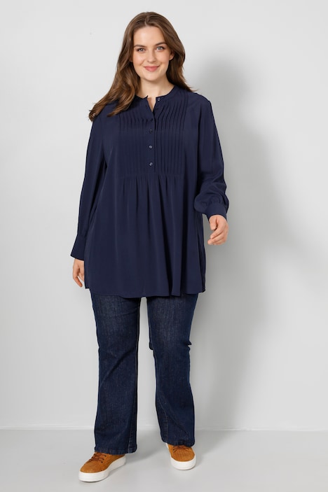 Bluse mit Biesen
