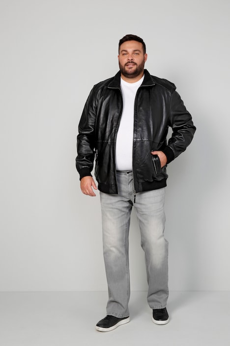 Lederjacke Spezialschnitt