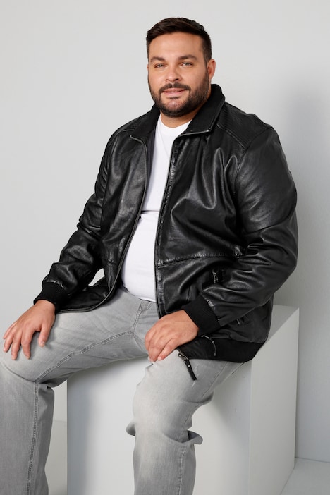 Lederjacke Spezialschnitt