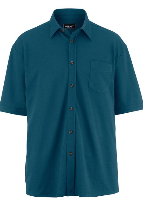 Men + Hemd, Halbarm, Bauchfit, schnell trocknend, bis 80/82