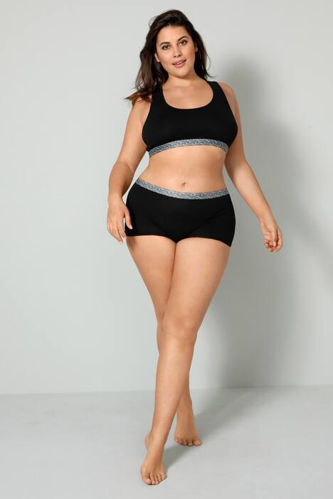 Bustier, Rücken aus Spitze, gemustertes Unterbrustband