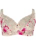 Soutien-gorge à armatures sans bonnets souples, avec motif floral