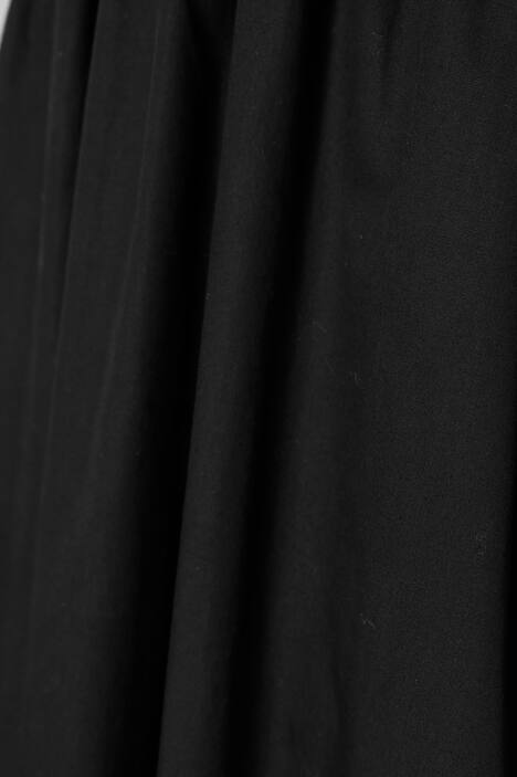 Maxikleid, Materialmix, V-Ausschnitt, langer Halbarm