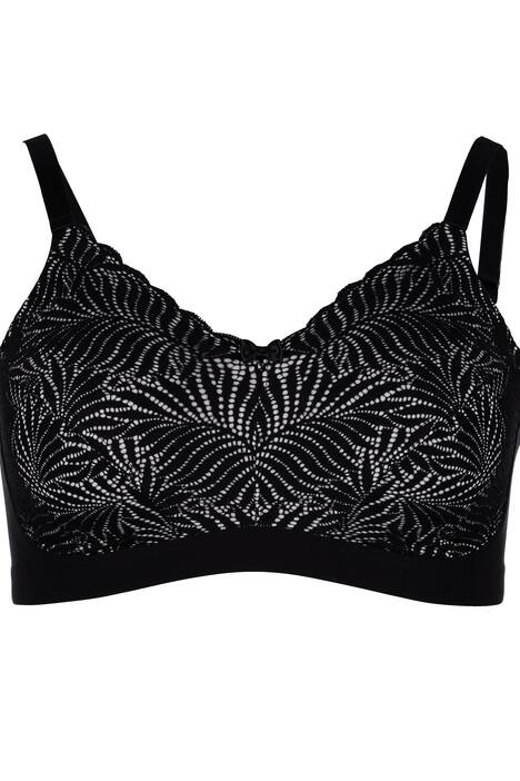 BH, zonder softshell, allover motief