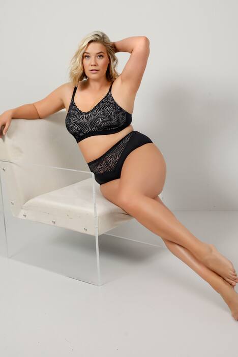 BH, zonder softshell, allover motief