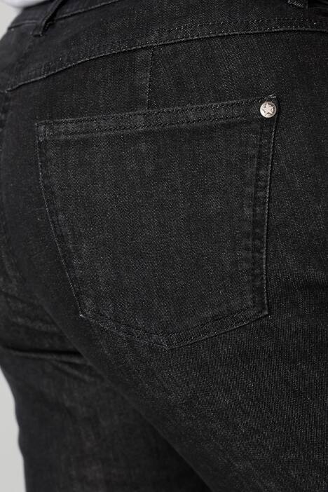Jeans, Flared Fit, 5-Pocket, Schlag mit Stickerei