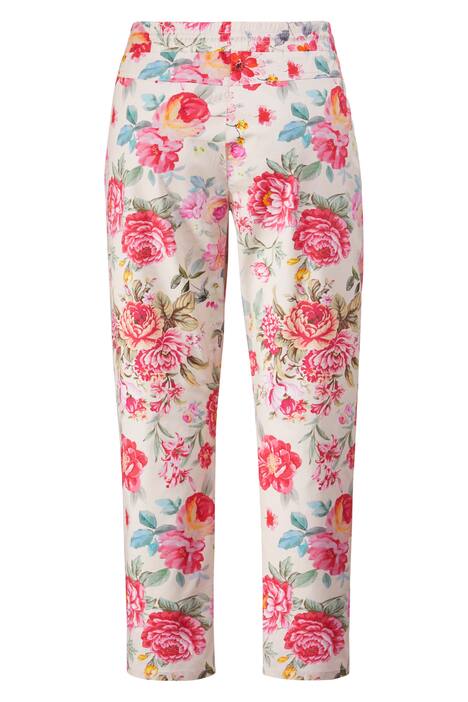 Hose allover mit Blumenprint