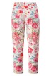 Hose allover mit Blumenprint