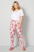 Hose allover mit Blumenprint