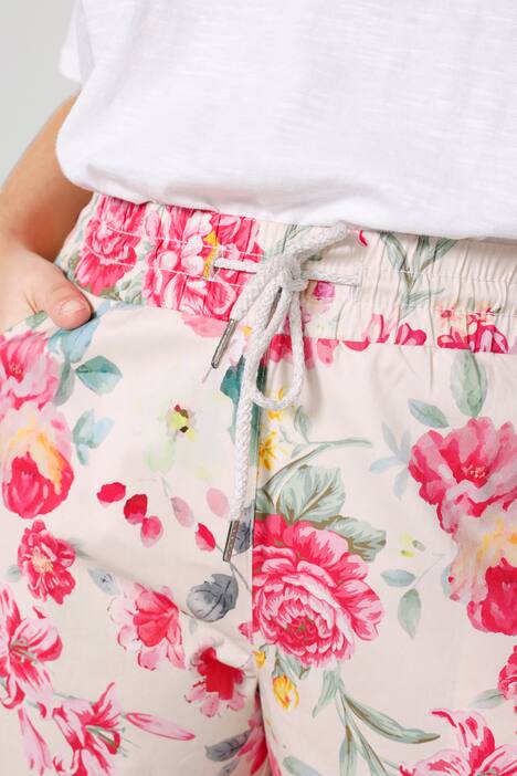 Hose allover mit Blumenprint