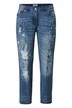 Jeans met destroyed effecten