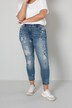 Jeans met destroyed effecten