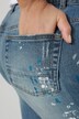 Jeans met destroyed effecten