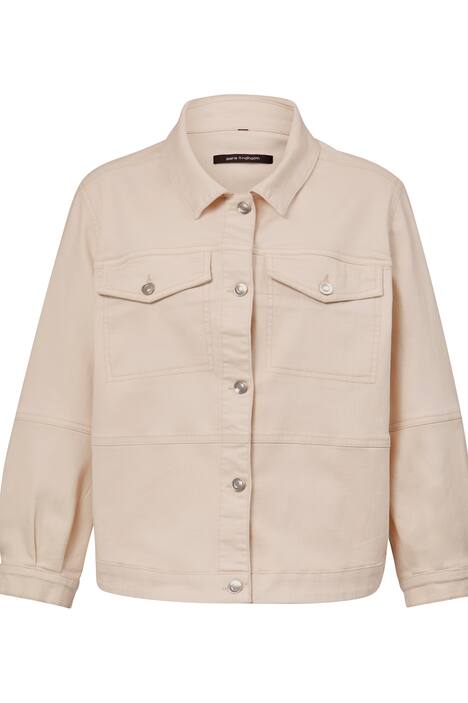 Veste en jean à manches 3/4