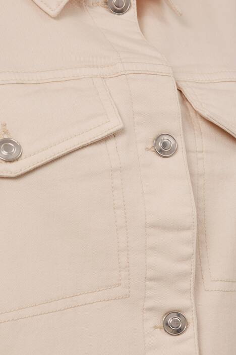 Veste en jean à manches 3/4