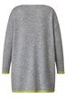 Pullover, oversized, Herzen, V-Ausschnitt, Langarm