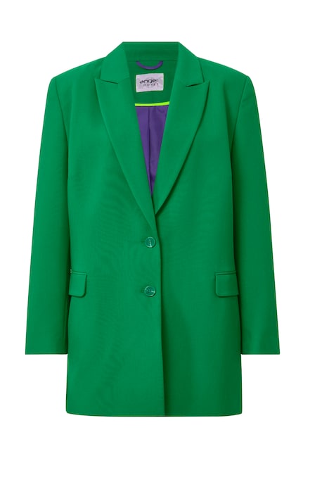 Blazer, Revers, Langarm, Komplettfutter
