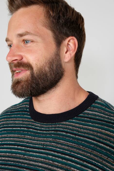 Boston Park Pullover, Ringel, Rundhals, bis 72/74