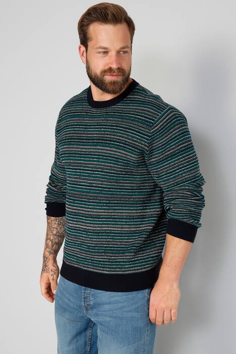 Boston Park Pullover, Ringel, Rundhals, bis 72/74