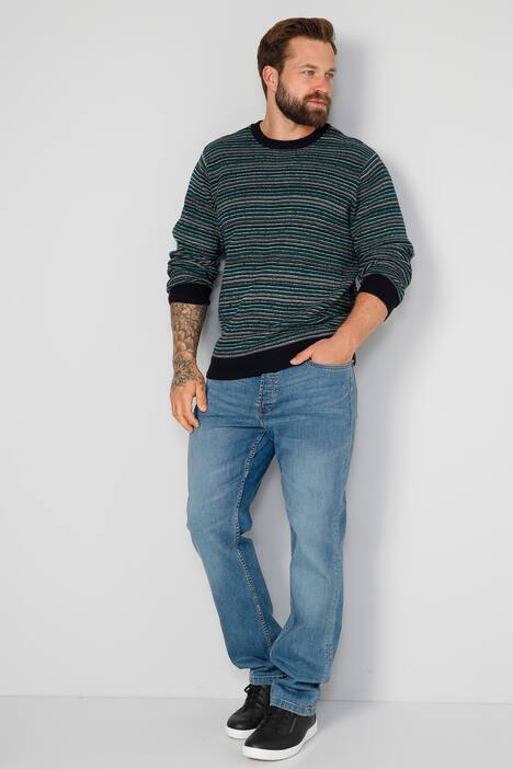 Boston Park Pullover, Ringel, Rundhals, bis 72/74