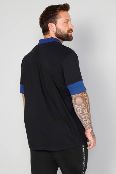 Boston Park Poloshirt, Halbarm, farbige Bündchen, bis 72/74