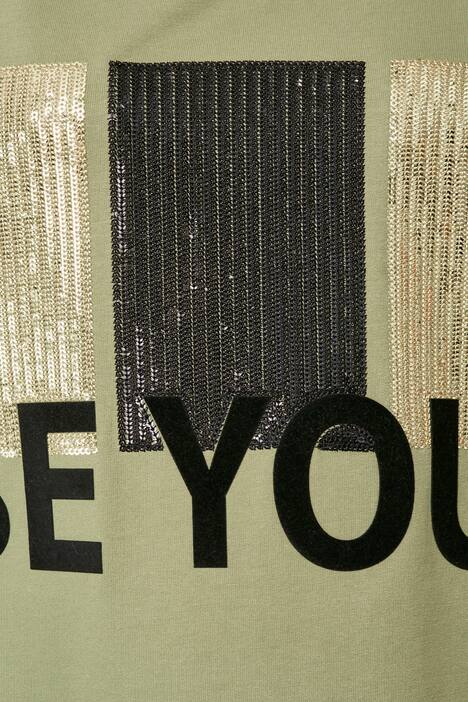 Sweatshirt mit Pailletten