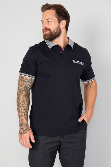 Boston Park Poloshirt, Halbarm, Brusttasche, bis 72/74