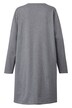 Long-Sweatshirt, A-Line, Zier-Zipper, Prints, Rundhals, Langarm