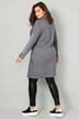Long-Sweatshirt, A-Line, Zier-Zipper, Prints, Rundhals, Langarm