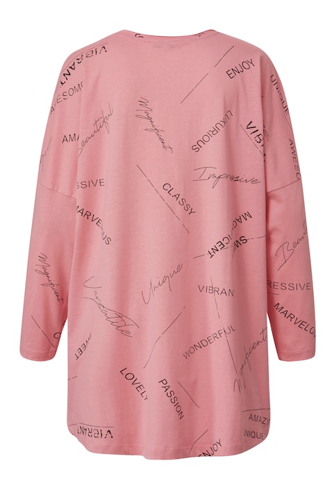 T-Shirt, Writing-Print, Rundhals, Langarm