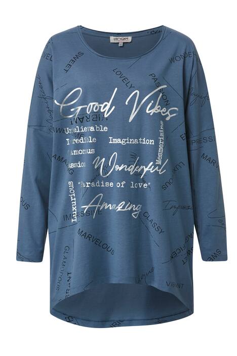 T-Shirt, Writing-Print, Rundhals, Langarm