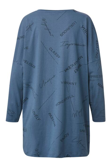 T-Shirt, Writing-Print, Rundhals, Langarm