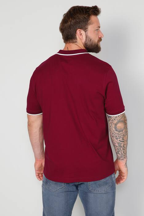 Polo Boston Park à manches courtes et col polo contrastant