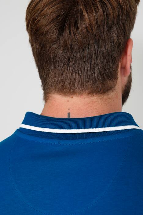 Boston Park Poloshirt, Halbarm, Kontrast-Polokragen