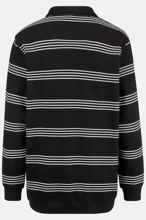 Boston Park Sweatshirt, Ringel, Troyerkragen, bis 72/74