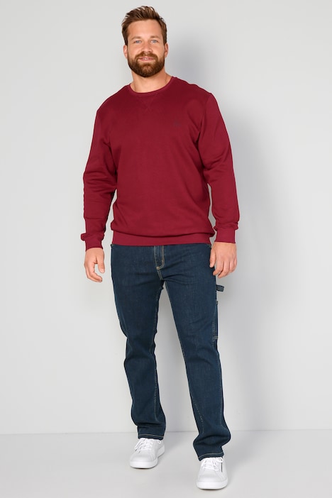 Boston Park Sweatshirt, Rundhals, Langarm