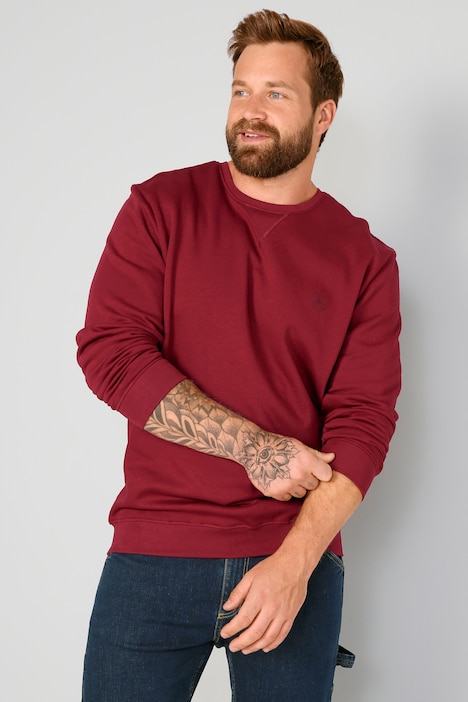 Boston Park Sweatshirt, Rundhals, Langarm