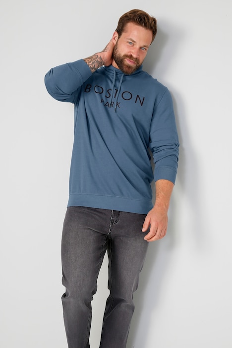 Boston Park Sweatshirt, Stehkragen, Schriftzug