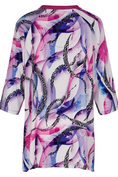 Freizeitanzug, Zweiteiler, bedrucktes Shirt, Leggings