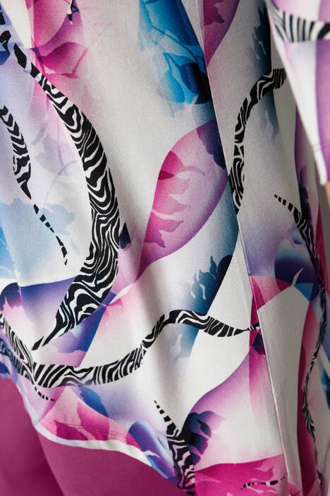 Freizeitanzug, Zweiteiler, bedrucktes Shirt, Leggings