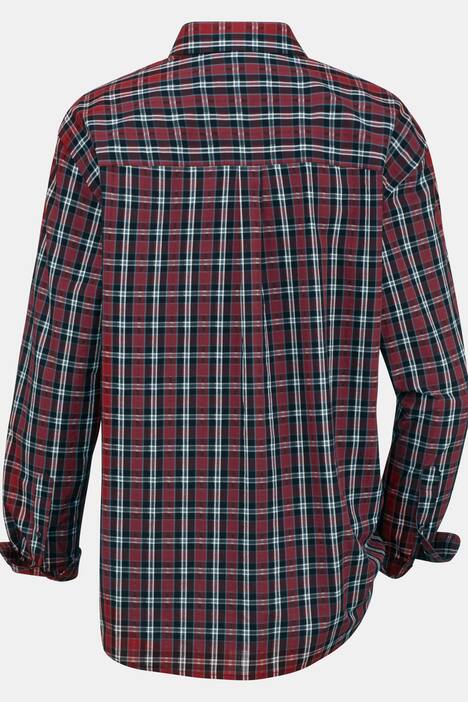 Seersucker overhemd speciaal model