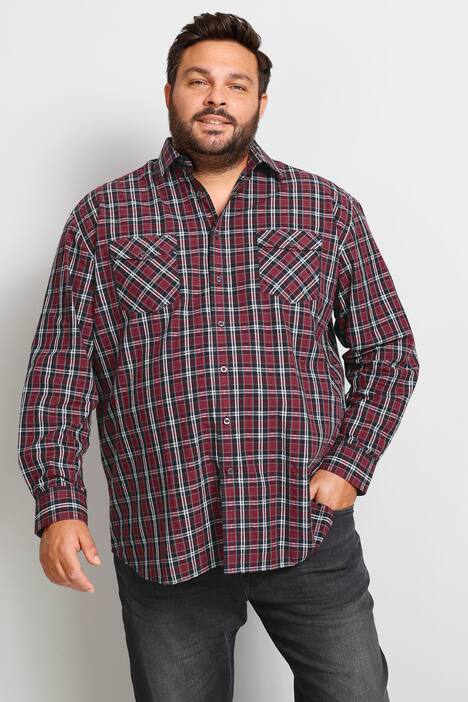 Seersucker overhemd speciaal model