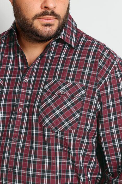 Seersucker overhemd speciaal model