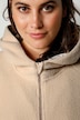 Fleece-Hoodiejacke, 2-Wege-Zipper, Kängurutasche, Langarm