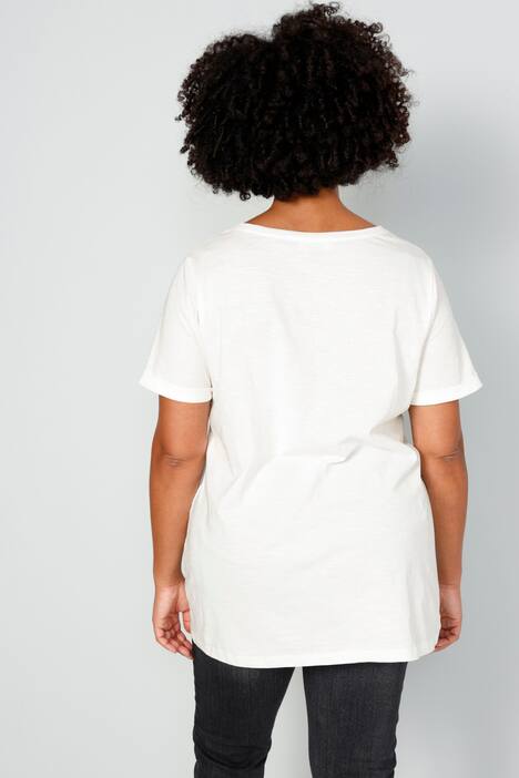 T-Shirt, Classic Fit, Schmetterling, Rundhals, Halbarm