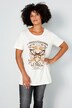 T-Shirt, Classic Fit, Schmetterling, Rundhals, Halbarm