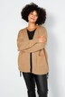 Strickjacke, oversized, offene Form, Langarm