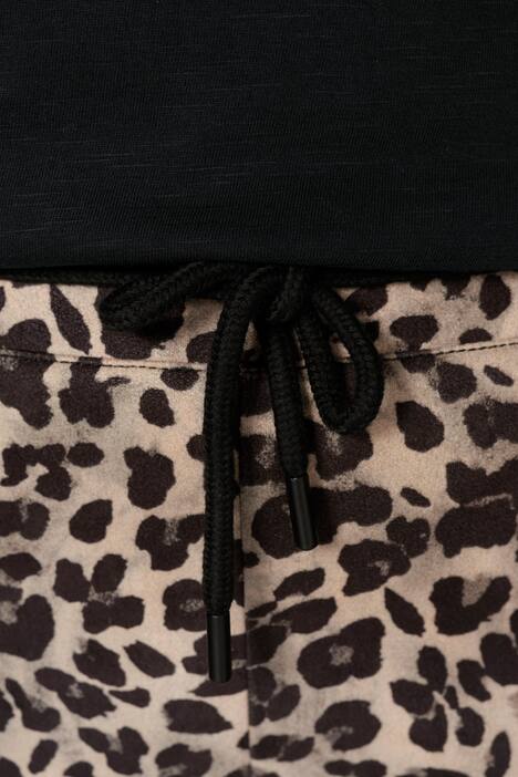 Cargo-Jogginghose, Leo-Muster, Elastikbund